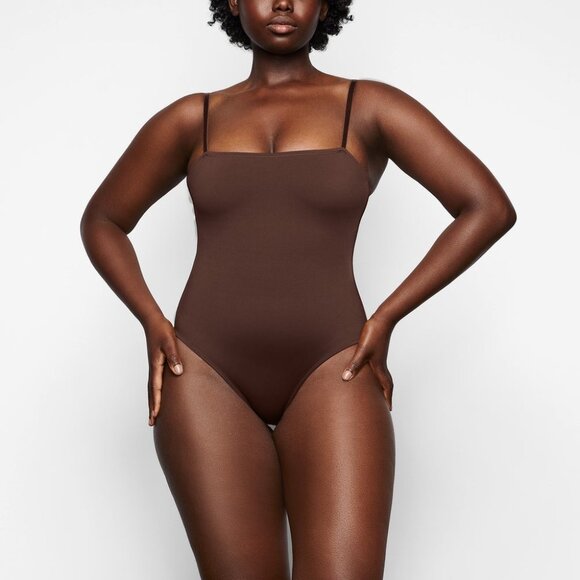 SKIMS Other - SKIMS Shaping Swim Cami One Piece Cocoa Womens Small